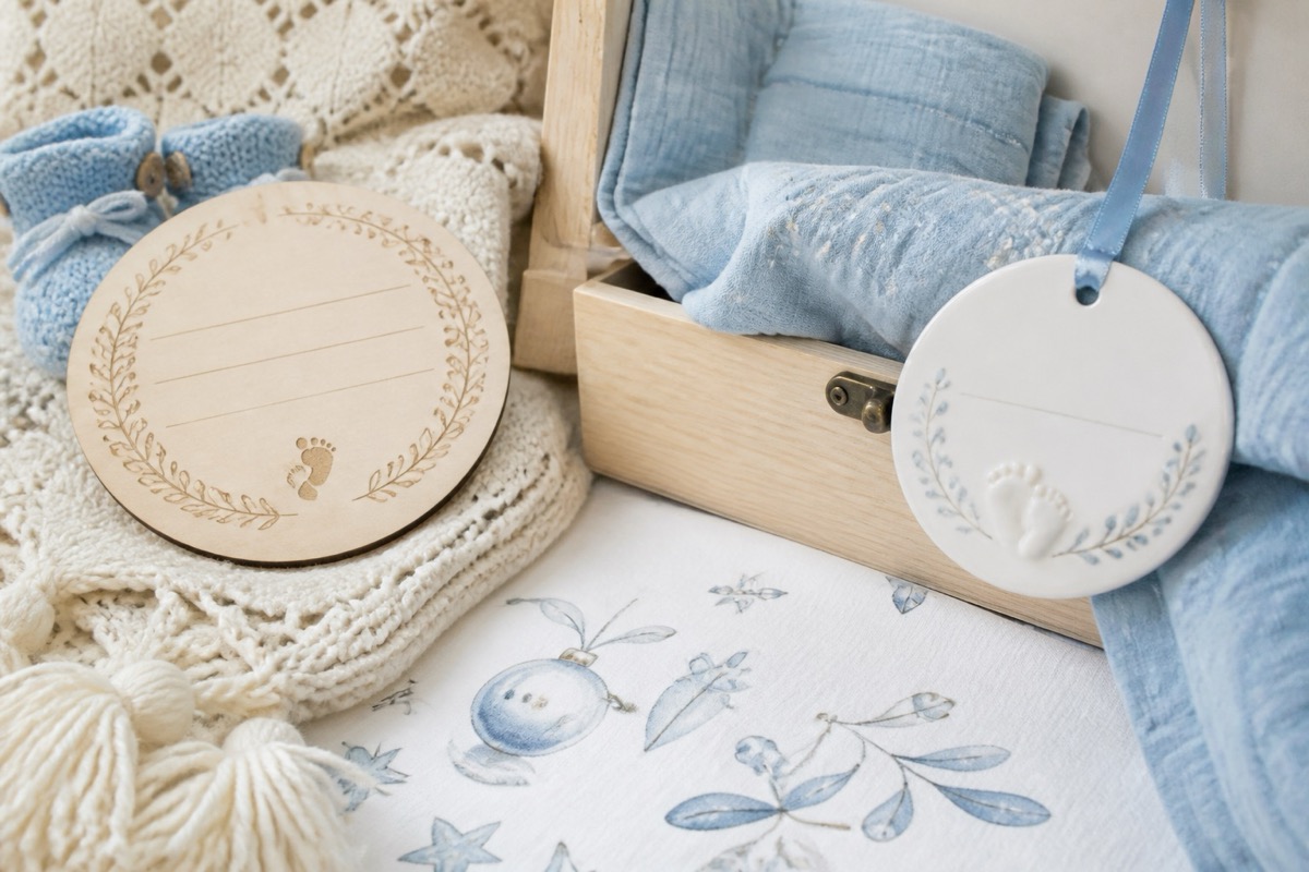 Baby's First Christmas Ornaments — a personalized baby keepsake