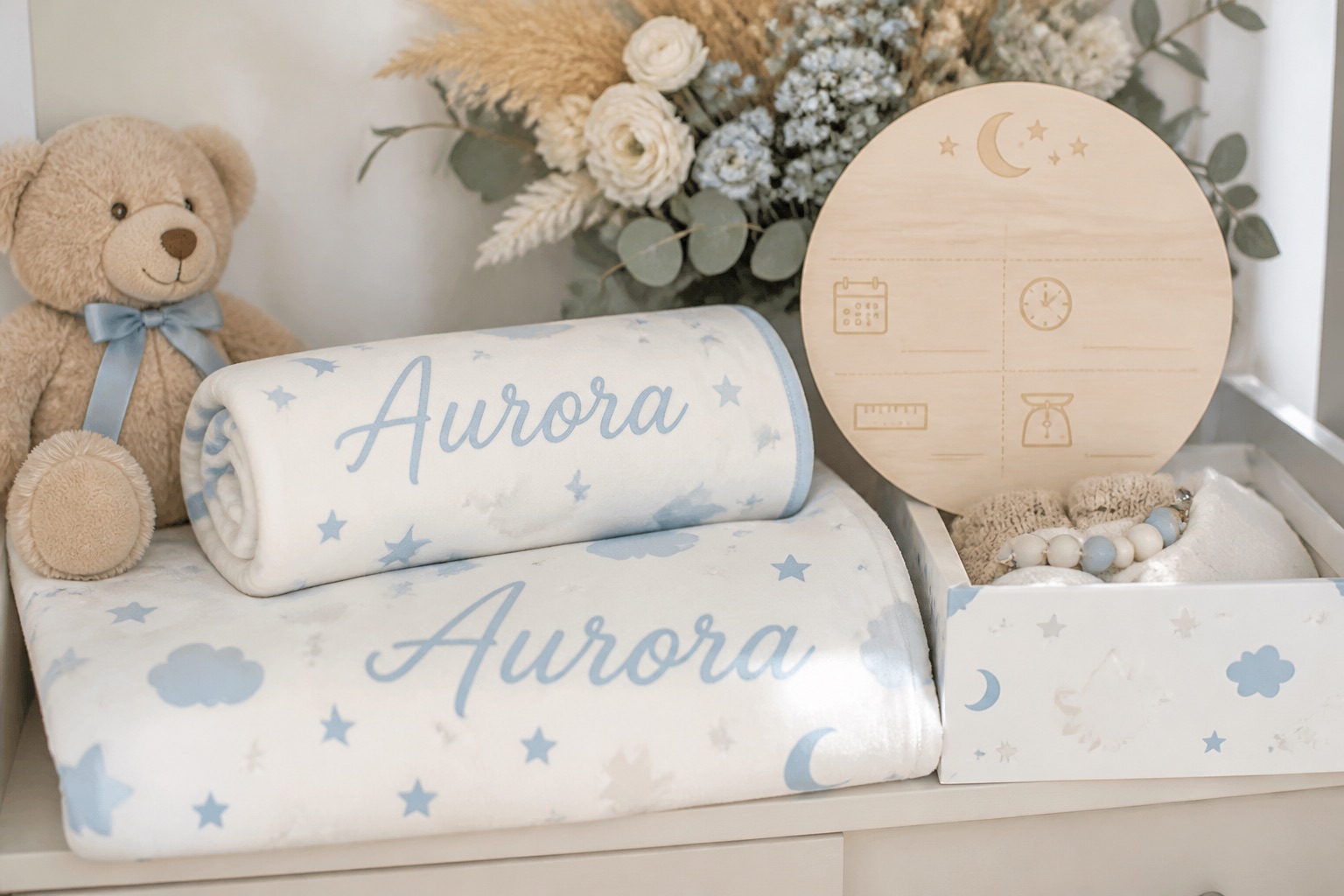 Personalized Baby Blankets — a personalized baby keepsake